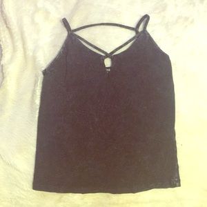 Fashion Nova Black, Fitted Tank